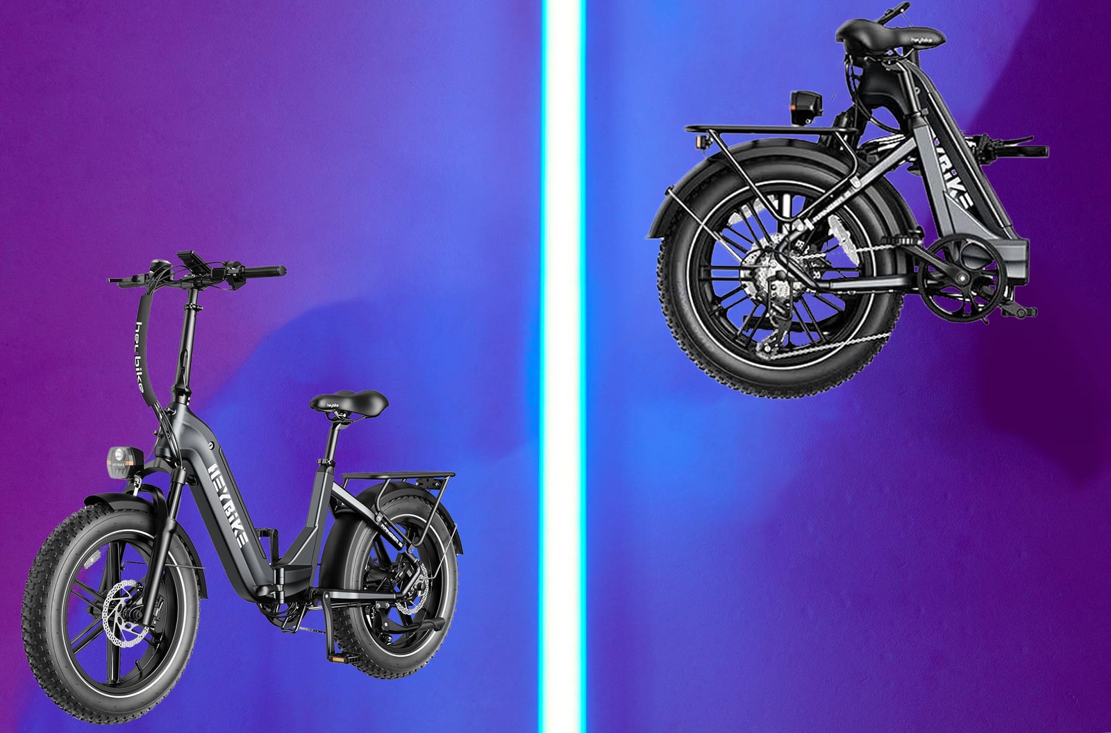 Heybike Ranger S Electric Bike for Adults, Foldable 1400W Peak Motor Ebike, 20