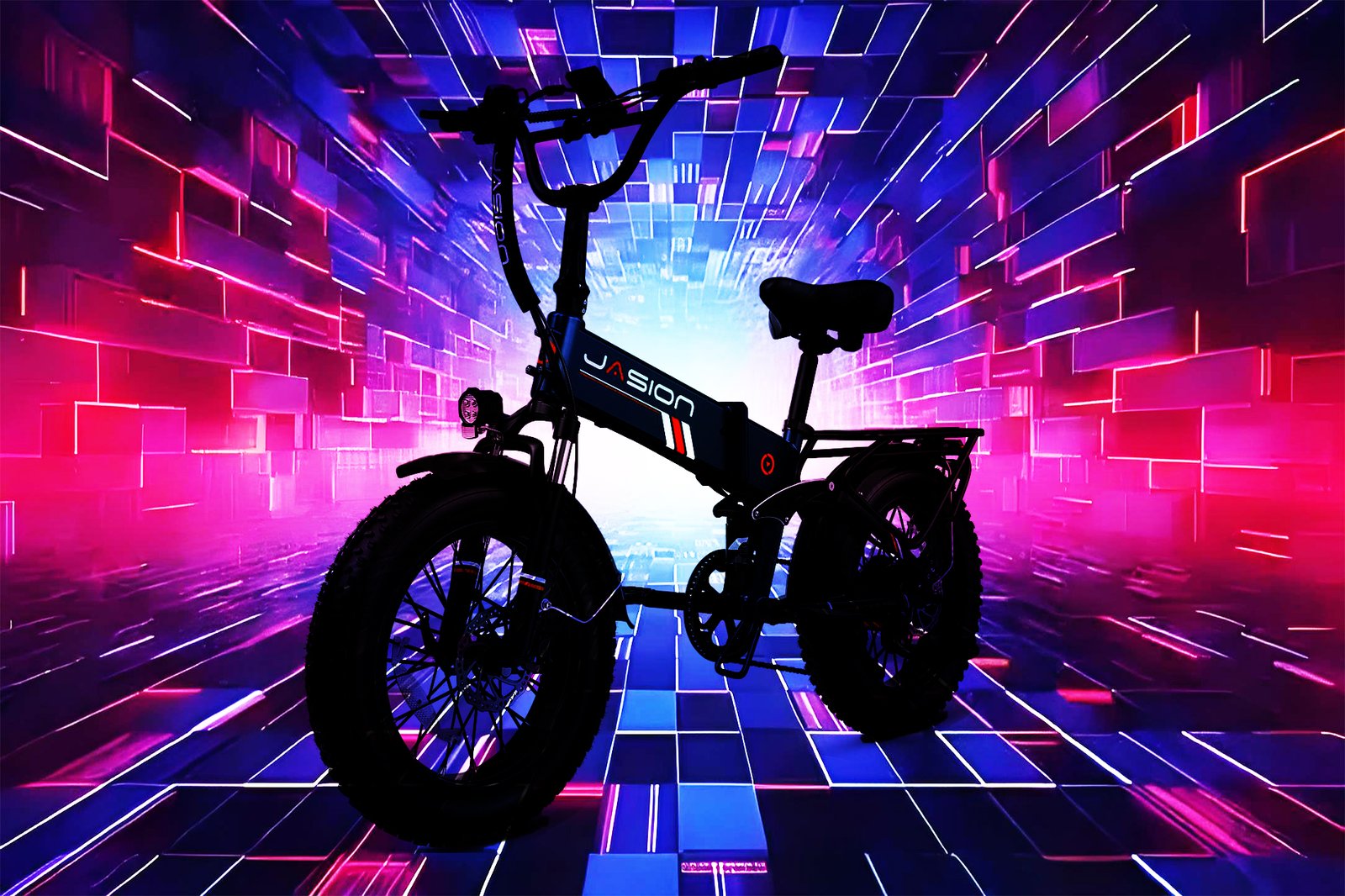 Jasion Hunter Pro Electric Bike for Adults, 1800W Peak Motor 80 Miles, up to 30+MPH,720WH Removable Battery Foldable Ebike,App Control & Full Suspension,20''*4.0 Fat Tire,Dual Hydraulic Brakes Bicycle 